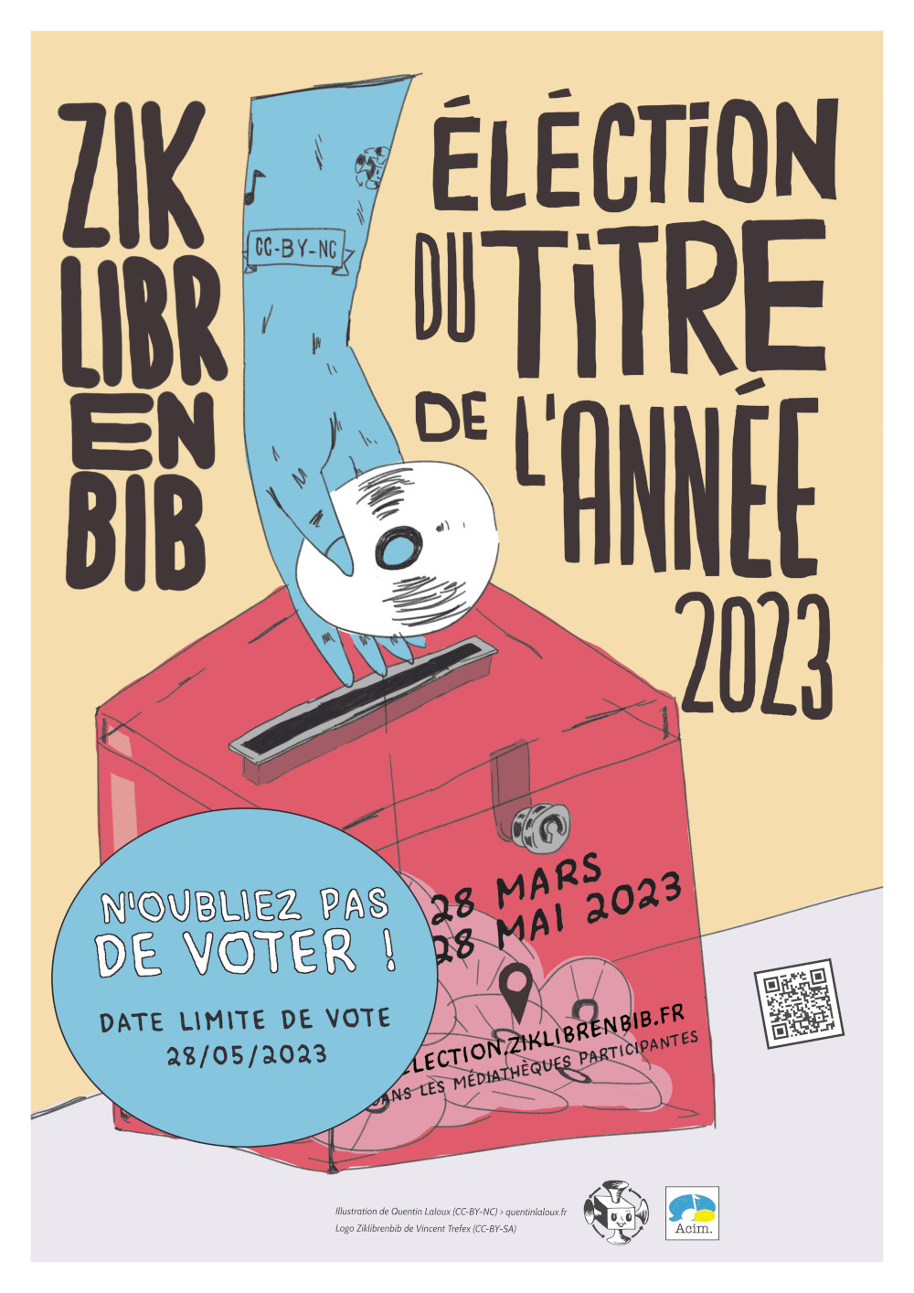 Election Titre de l'année Ziklibrenbib 2023 (Affiche-Rappel-vignette)